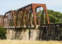 Iron bridge over Guadalupe River (near BCNA)