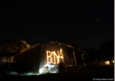 Light painting the BCNA barn by KAC